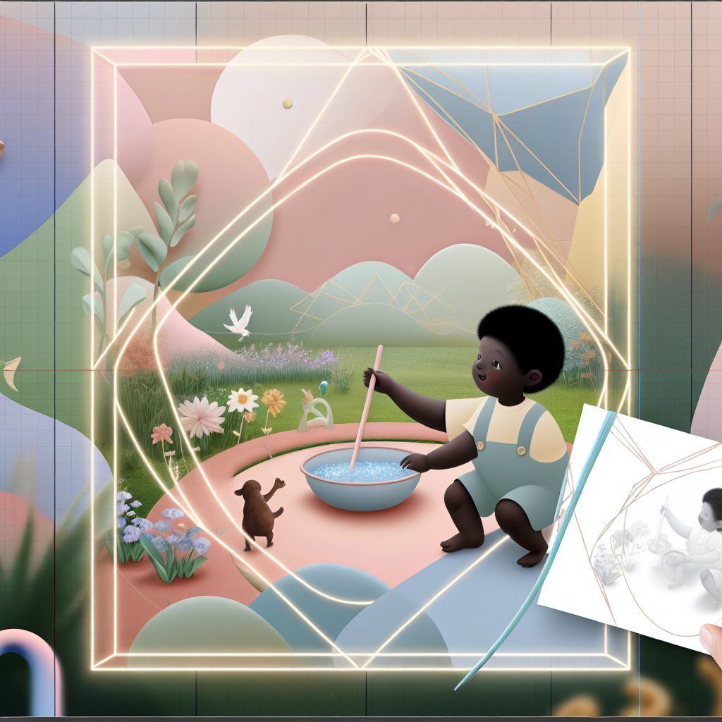 Example card for Baby shower